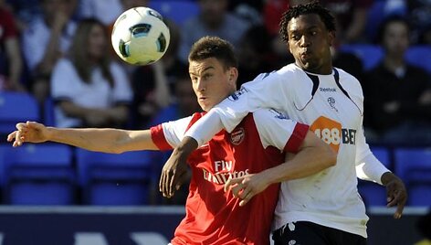 &bdquo;Bolton&ldquo; &ndash; &bdquo;Arsenal&ldquo; rungtynių akimirka
