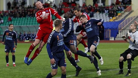 &bdquo;Ekranas&ldquo; &ndash; &bdquo;Banga&ldquo; rungtynių akimirka