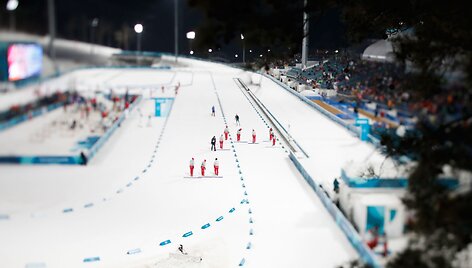 Biatlono varžybos Pjongčange
