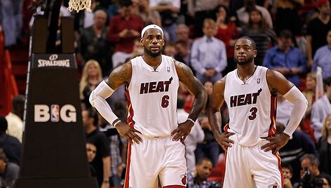 LeBronas Jamesas ir Dwyane'as Wade'as
