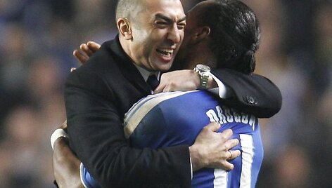 Roberto Di Matteo ir Didier Drogba