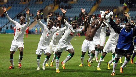 Senegelo futbolininkų &scaron;okis
