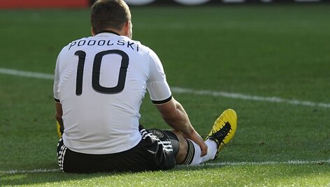 Vokietijos rinktinės puolėjas Lukasas Podolskis