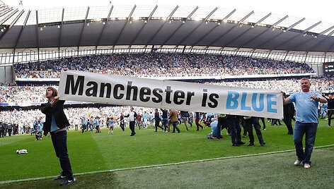 &bdquo;Manchester City&ldquo; klubas &ndash; Anglijos futbolo čempionas