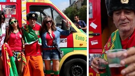 Portugalijos futbolo gerbėjas Carlosas