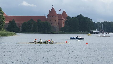 Varžybų akimirka