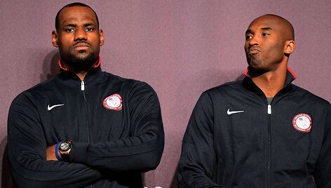 LeBronas Jamesas ir Kobe Bryantas