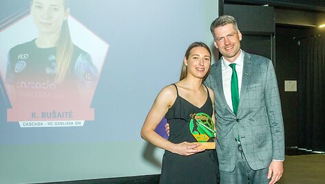 Lietuvos moterų rankinio čempionato apdovanojimų ceremonija