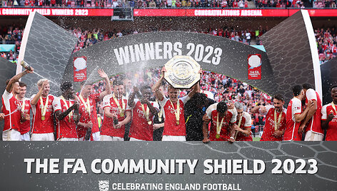 &bdquo;Arsenal&ldquo; triumfas &bdquo;Community Shield&ldquo; taurės mače