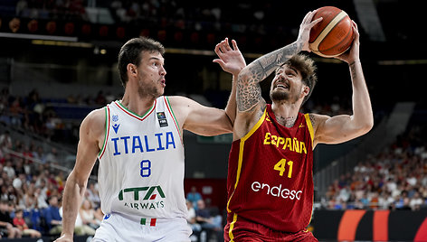 Danilo Gallinari ir Juancho Hernangomezas