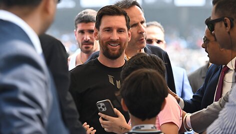 Lionelio Messi vie&scaron;nagė Kalkutoje, Indijoje