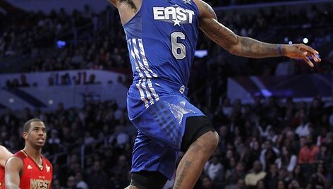 NBA &bdquo;Visų žvaigždžių&ldquo; rungtynių akimirka