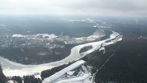 Arena iš paukščio skrydžio