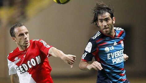 Pralaimėjęs Lijono klubui &bdquo;Monaco&ldquo; atsisveikina su auk&scaron;čiausia Prancūzijos futbolo lyga