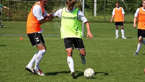 U-21 rinktinės treniruotė