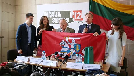 &bdquo;Misija Sibiras&ldquo; dalyvių palydėtuvėse.