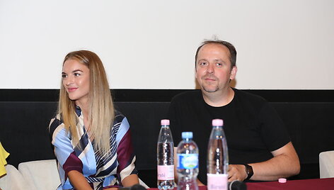 Filmo &bdquo;Moterys meluoja geriau. Robertėlis&ldquo; spaudos konferencija