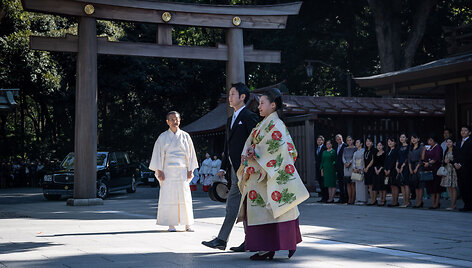 Japonijos princesės Ayako ir nekilmingo verslininko Kei Moriya vestuvės