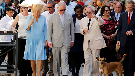 Kornvalio hercogienė Camilla ir princas Charlesas Havanoje