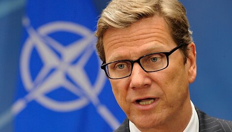 Vokietijos užsienio reikalų ministras Guido Westerwelle
