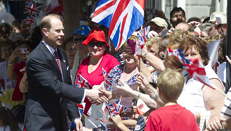 Didžiosios Britanijos princas Edwardas Gibraltare