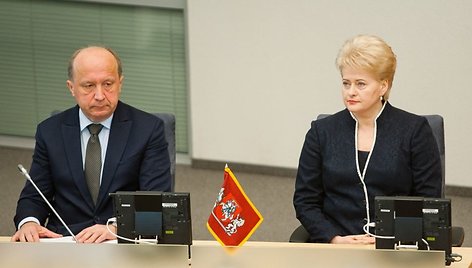 Andrius Kubilius ir Dalia Grybauskaitė