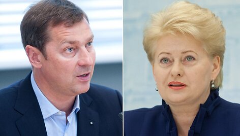 Artūras Zuokas ir Dalia Grybauskaitė