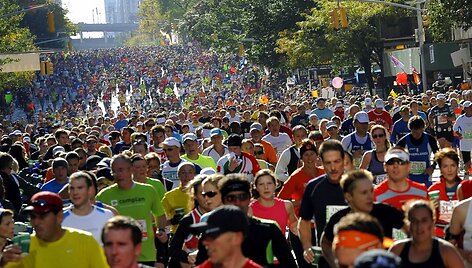 Akimirka i&scaron; 2011-ųjų Niujorko maratono