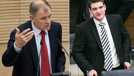 Vytenis Andriukaitis ir Remigijus Žemaitaitis