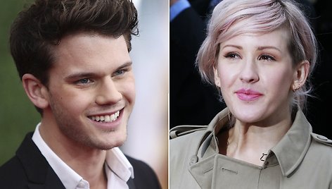 Aktorius Jeremy Irvine'as ir dainininkė Ellie Goulding