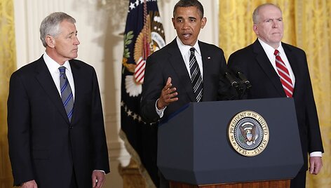 Chuckas Hagelas, Barackas Obama ir Johnas Brennanas