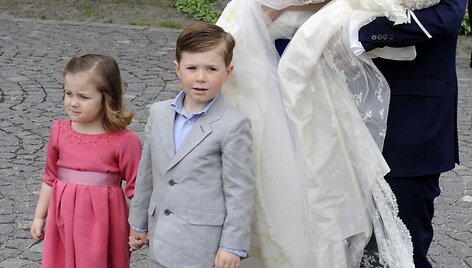 Danijos princas Christianas &scaron;venčia 8-ąjį gimtadienį