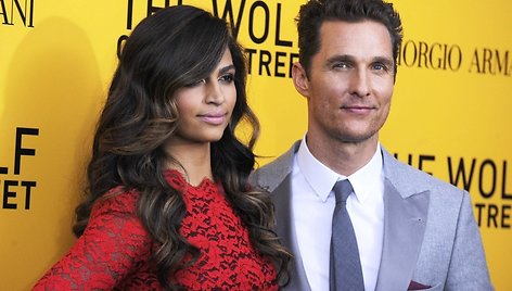 Matthew McConaughey ir Camila Alves