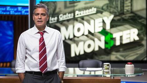 George'as Clooney filme „Pinigų monstras“