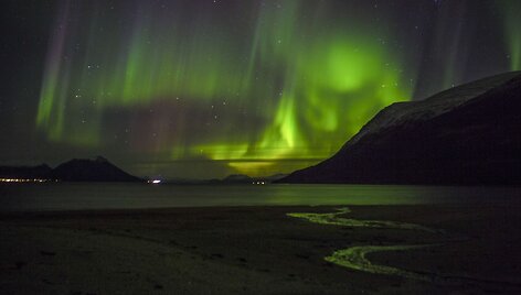 &Scaron;iaurės pa&scaron;vaistė Trumsėje, Norvegijoje