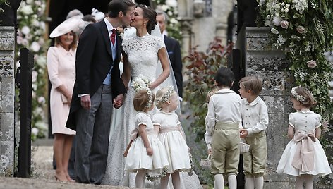 Pippa Middleton ir Jamesas Matthewsas