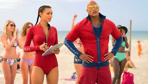 Ilfenesh Hadera ir Dwayne'as Johnsonas filme &bdquo;Gelbėtojai&ldquo;