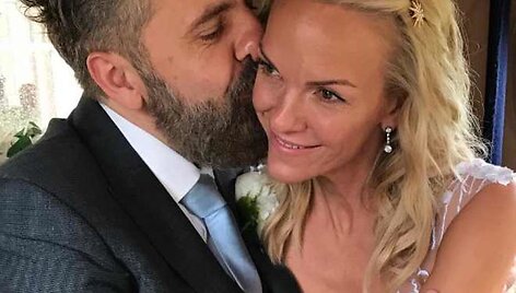 Elisabeth Murdoch ir Keithas Tysonas