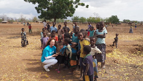 Virginija Kochanskytė UNICEF misijoje Malavyje