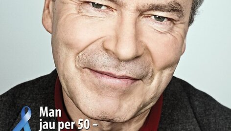 Socialinio projekto &bdquo;I&scaron;saugokime vyrus&ldquo; plakatas (Rimantas Bagdzevičius)