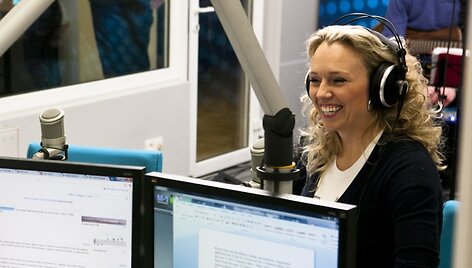 Violeta Tarasoviene M-1 studijoje