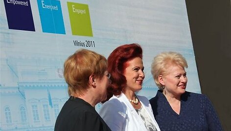 Prezidentė konferencijos atidaryme