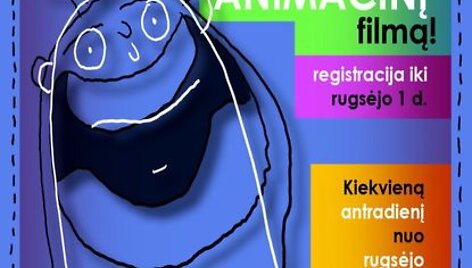 Kvietimas kurti animaciją