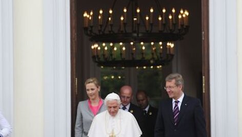 Popiežius Benediktas XVI atvyko į Vokietiją