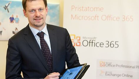 Martynas Bieliūnas pristato &bdquo;Office 365&ldquo;