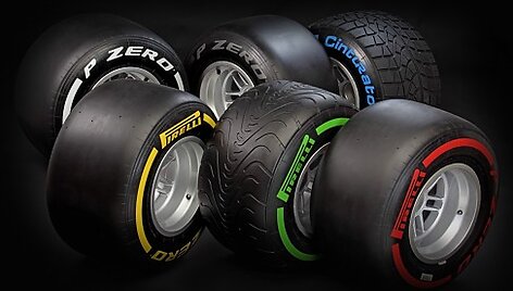 &bdquo;Pirelli&ldquo; F-1 padangos