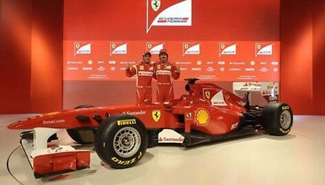 &bdquo;Ferrari F150&ldquo; bolido pristatymas