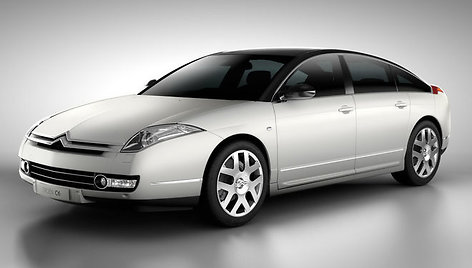 „Citroen C6 Noir et Blanc“