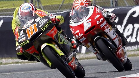 MotoGP lenkynių akimirka