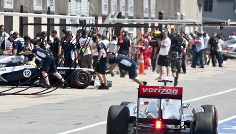 Akimirka i&scaron; Kanados GP penktadienio treniruočių